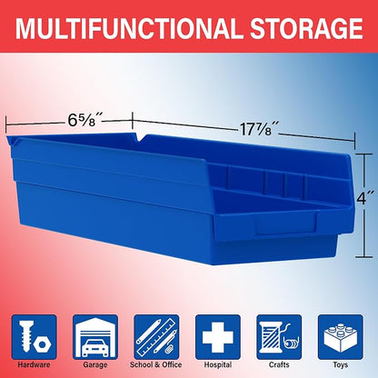 Akro-Mils 30138 Plastic Shelf Bins, Heavy Duty Storage Bins - Image 3