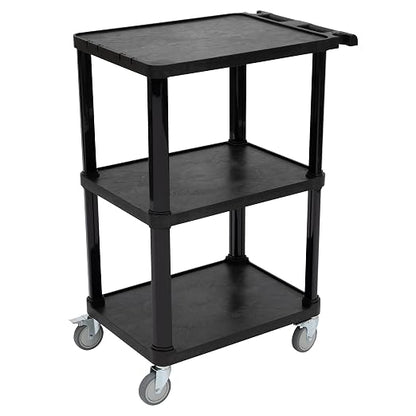 Pearington 3-Tier Compact Multi-Purpose Plastic Utility Cart by Pearington