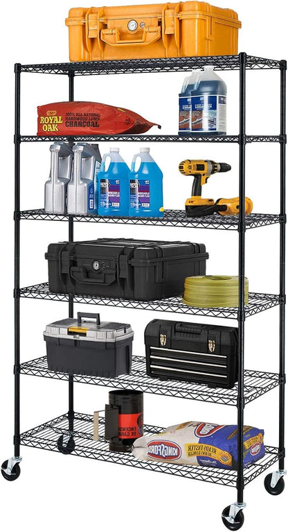 BestOffice | 6-Tier Wire Shelf by BestOffice