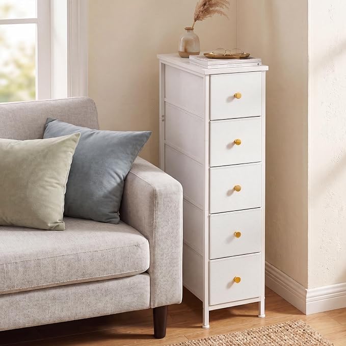Fixwal Narrow Storage Cabinet, Narrow Nightstand Dresser - Image 6