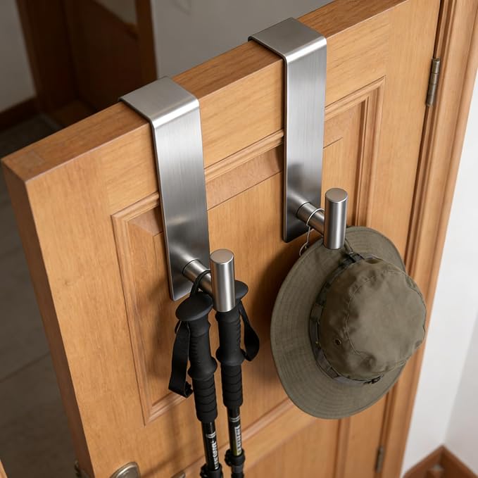 PMMASTO 2-Pack Over The Door Hooks - Image 7