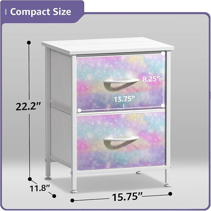 Sorbus Nightstand with 2 Drawers - Image 3
