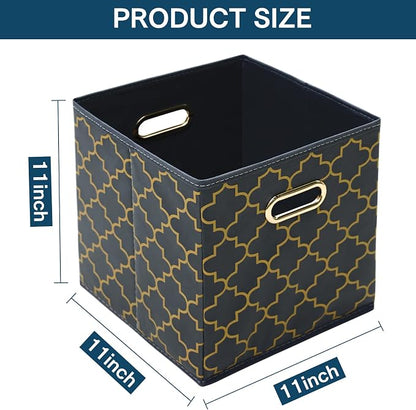 Fabric storage bins Cubes, Fabric Cube Organizer - Image 2