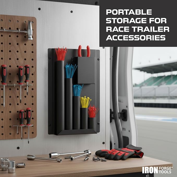 Iron Forge Tools Zip Tie Holder, Cable Tie Organizer - Image 6