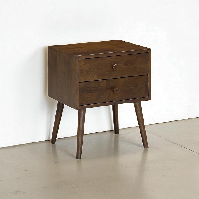NTC Lux Nightstand with 2 Drawers, Featuring Adaptable Design, 150 lbs Load - Image 8
