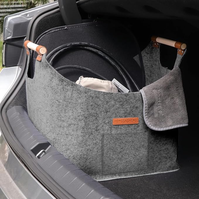XL 4MM Felt Firewood Carrier | Log Carrier - Image 7
