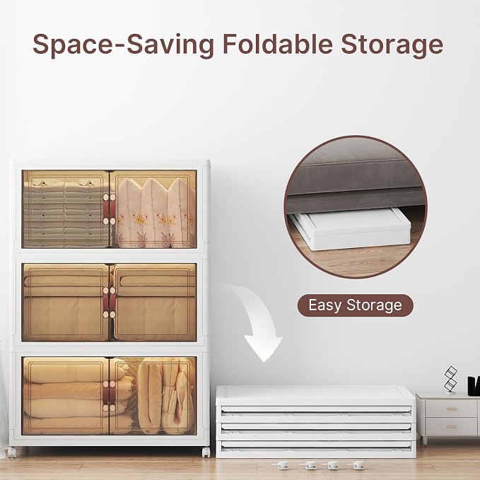 UAMFURI Stackable Storage Bins - Image 3