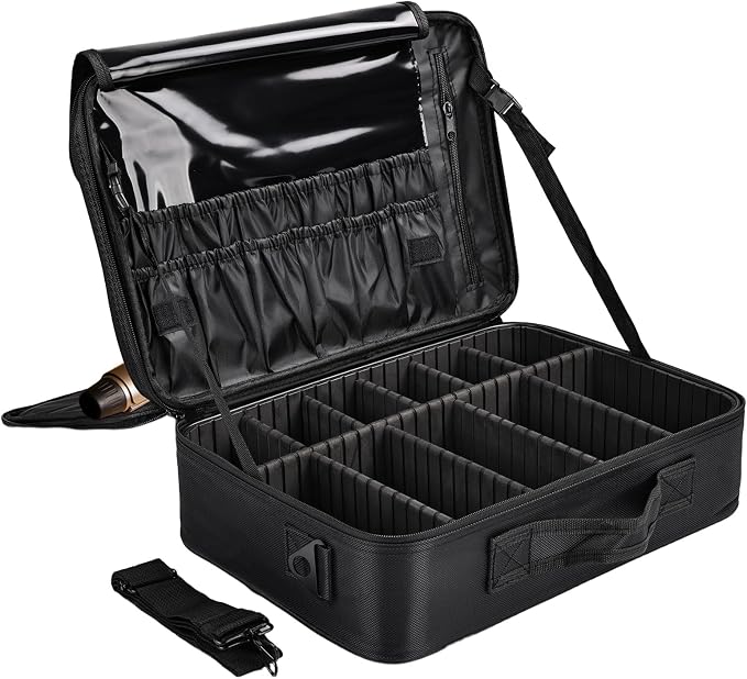 Professional Makeup Train Case by Greenfeather