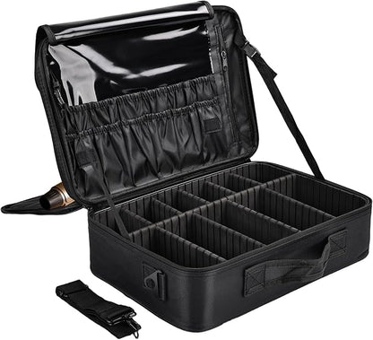 Professional Makeup Train Case by Greenfeather