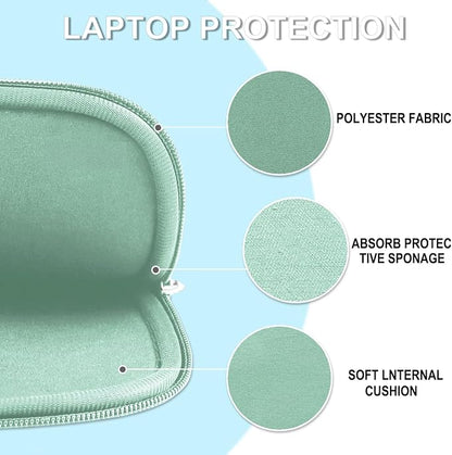 Laptop Sleeve Case 15.6 inch, Shockproof Protective Laptop Cover Carrying - Image 5