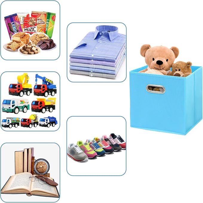 Fabric Cubby Storage Bins - Image 3