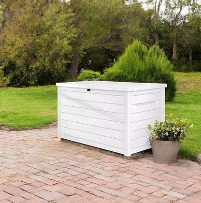 Outdoor Storage Box with Lockable Lid - Image 5