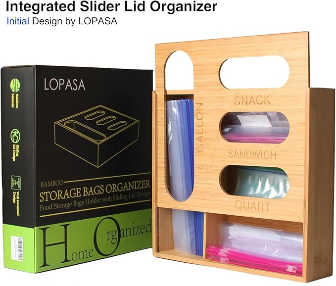 LOPASA Baggie Organizer for Drawer Compatible - Image 3