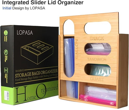 LOPASA Baggie Organizer for Drawer Compatible - Image 3