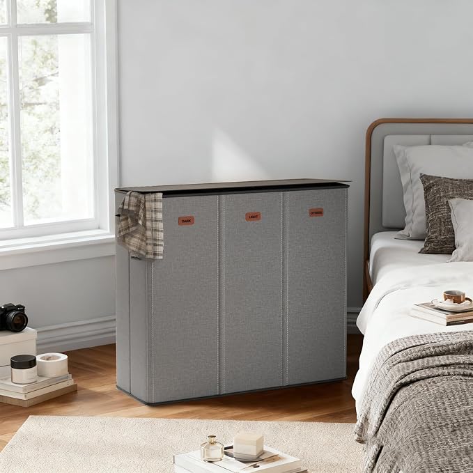 185L Laundry Hamper 3 Section - Image 6