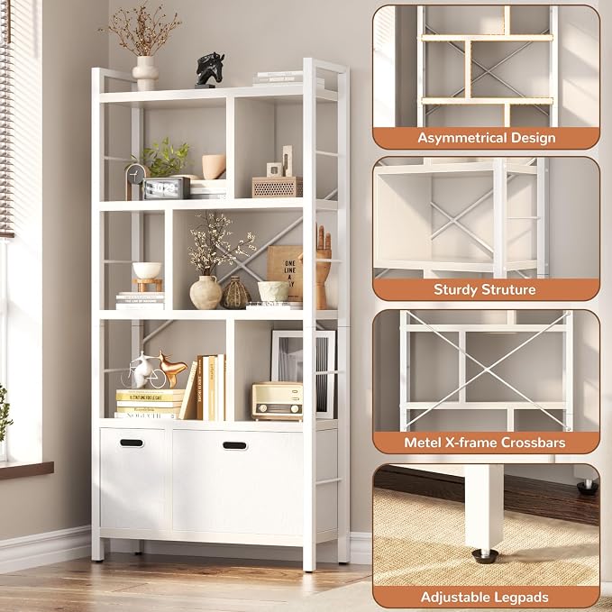 Armocity Bookshelf with Drawers - Image 4