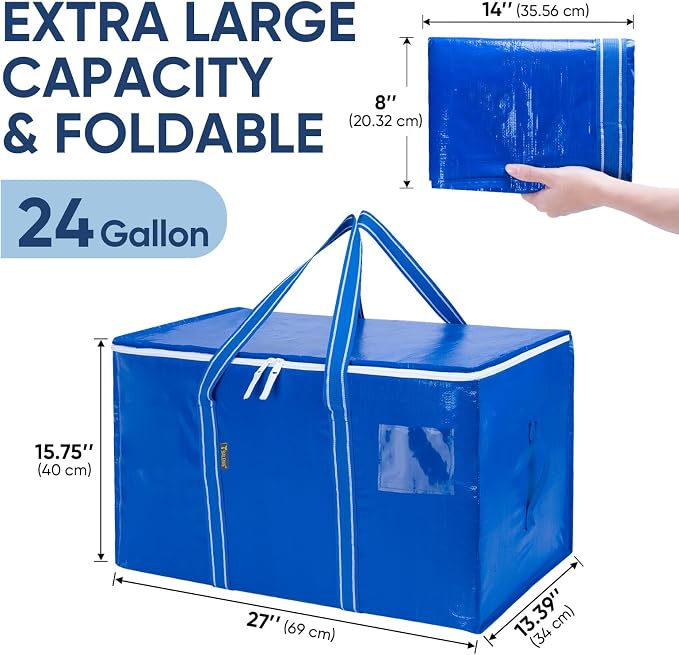 BALEINE 8-Pack Oversized Moving Bags - Image 2