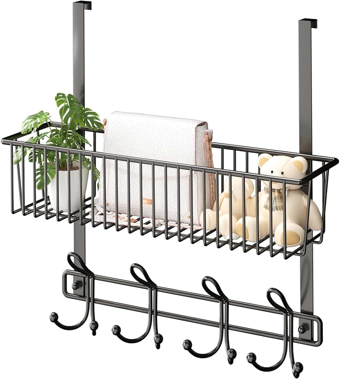 Kaiferty Over The Door Hooks Organizer, Door Hanger Door Storage by Kaiferty