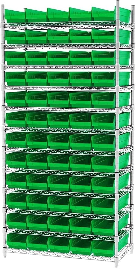 Akro-Mils 30138 Plastic Shelf Bins, Heavy Duty Storage Bins - Image 6