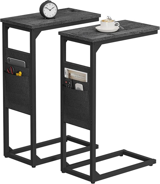 TUTOTAK C Shaped End Table, Side Table by ChoosetutotakFurnitureBuildYourCozyHome
