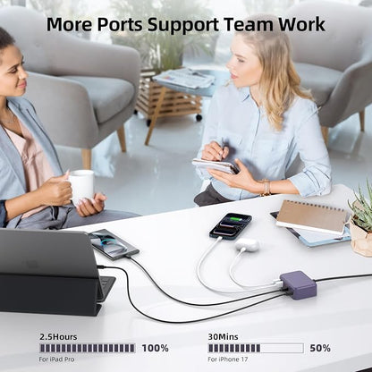 6 in 1 USB Charger, 50% Smaller Charging Station - Image 9
