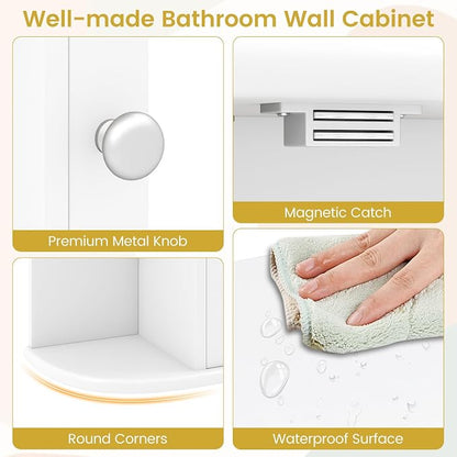 Tangkula Bathroom Medicine Cabinet - Image 8