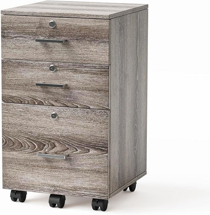 VINGLI 3-Drawer File Cabinet - Image 6