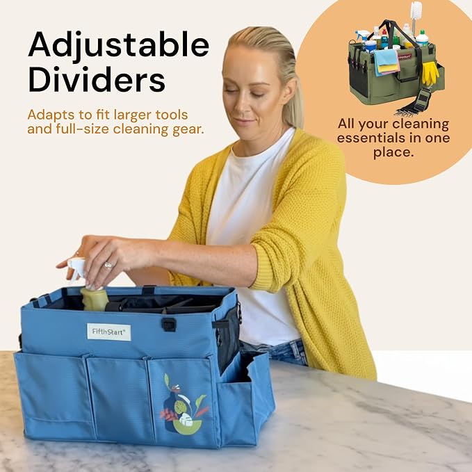 FifthStart Cleaning Caddy Bag for Professionals - Image 4