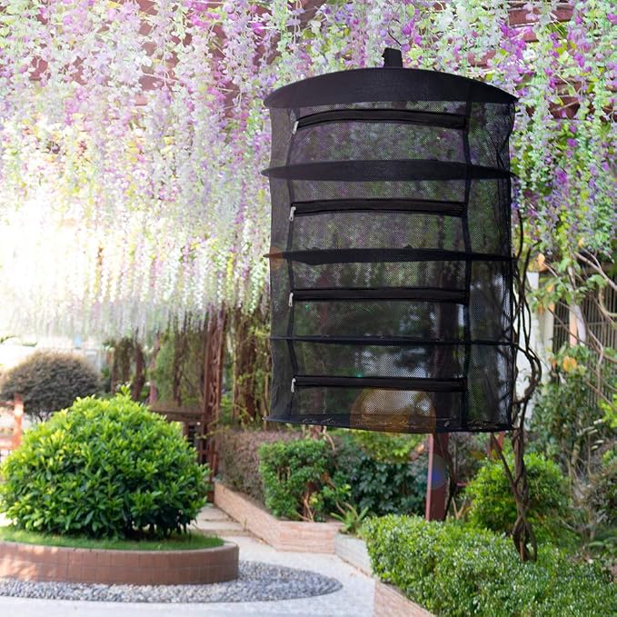 Desy & Feeci 4-Layer Herb Drying Rack - Image 5