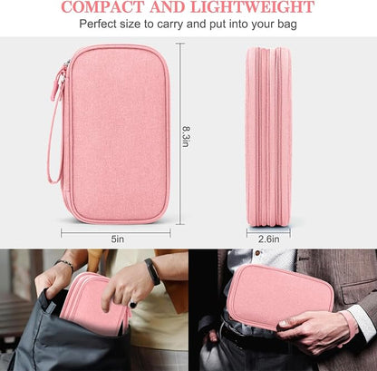 FYY Electronic Organizer, Electronic Accessories Carry Case Portable Waterproof - Image 2