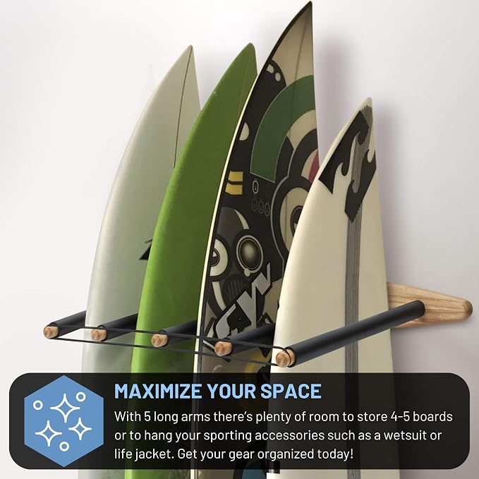 Hang 11 Vertical Surfboard Rack - Image 2
