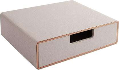 Stackable Drawer Organizer PU Leather Classic Handmade, Organize Home Office by RHCSZ