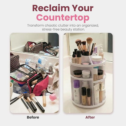Masirs 360 Rotating Makeup Organizer - Image 5