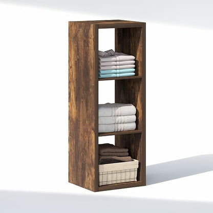 Furinno Cubic Closet Organizers and Storage, 3-Cube Closet Organizer, Open - Image 5