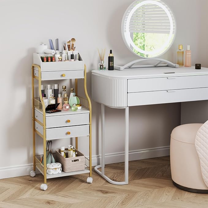 HapiRm Floor Makeup Organizer Storage - Image 2