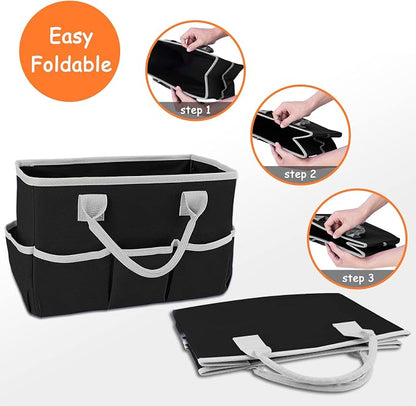 ZKOO Art Supply Storage Organizer Caddy, Craft Tote Bags - Image 6