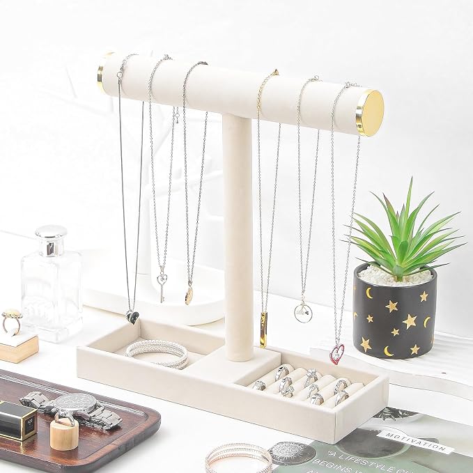 Necklace Display Holder, Bracelet Organizer Stand - Image 7