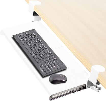 VIVO Large Clamp-on Computer Keyboard and Mouse Under Desk Slider Tray by Unknown