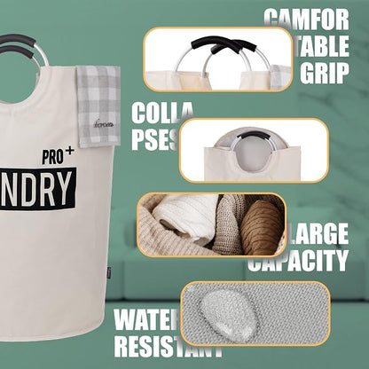 Caroeas Super Large 150L Laundry Basket Pro, Waterproof Laundry Hamper - Image 4