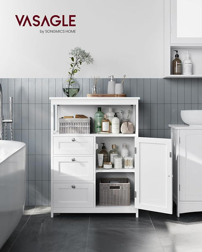 VASAGLE Floor Storage Cabinet, Freestanding Storage Unit - Image 2