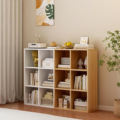 6-Cube Storage Shelf Bookcase - Image 6
