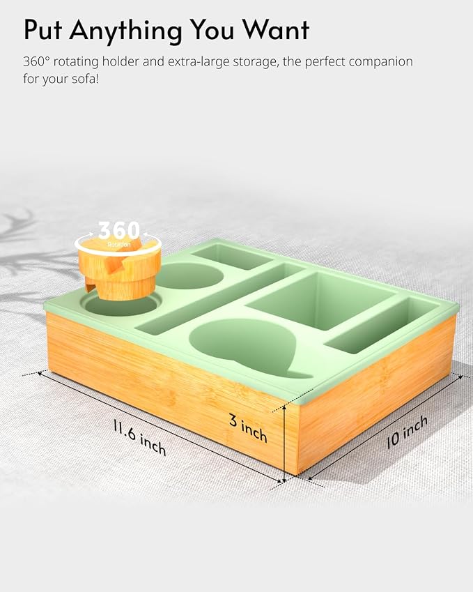 Couch Cup Holder Tray - Image 2