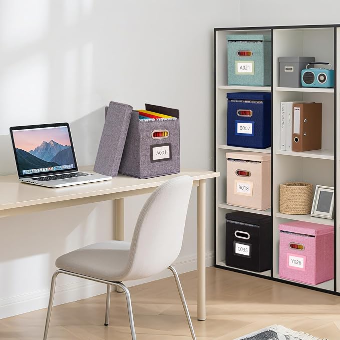 4 Pack Hanging File Folders Organizer - Image 2