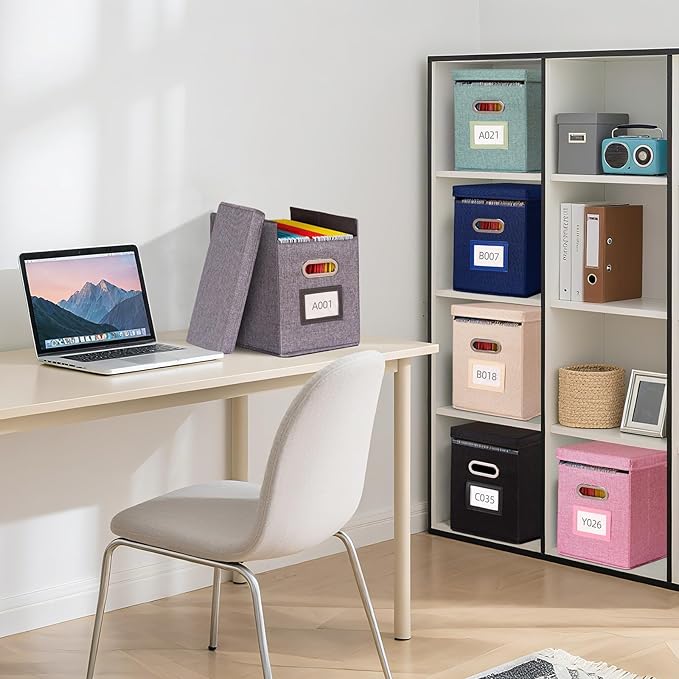 4 Pack Hanging File Folders Organizer - Image 2