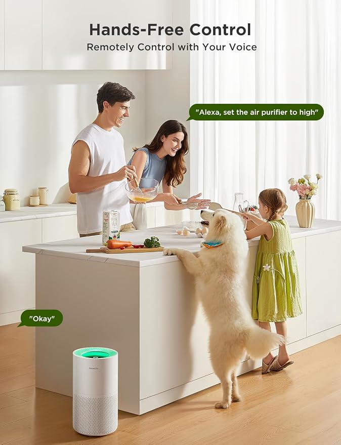 GoveeLife Air Purifiers for Home, Smart Air Purifier for Large Rooms - Image 3