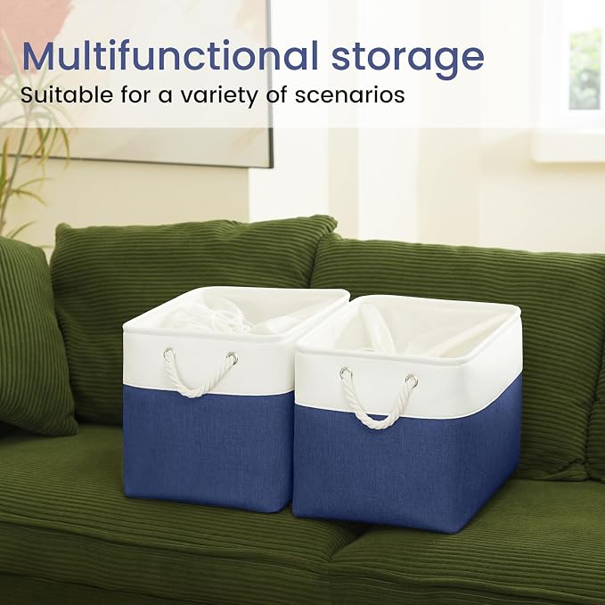 16x12x12 In Foldable Fabric Large Storage Bins - Image 6