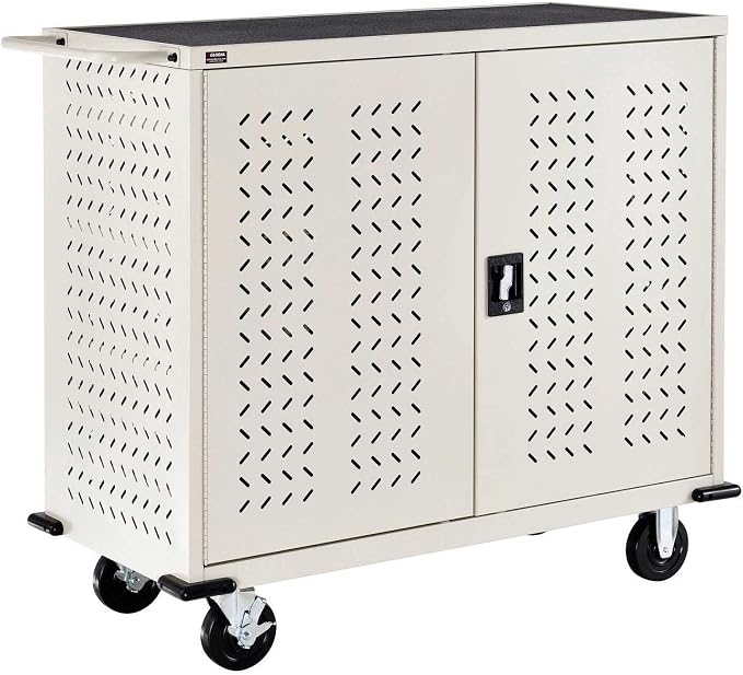 Global Industrial Mobile Storage & Charging Cart, 24 Laptop & Chromebook Device by GlobalIndustrial
