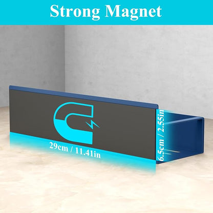 Metal Magnetic Spice Rack for Refrigerator Royal Blue, 4 Pack | Magnetic - Image 3