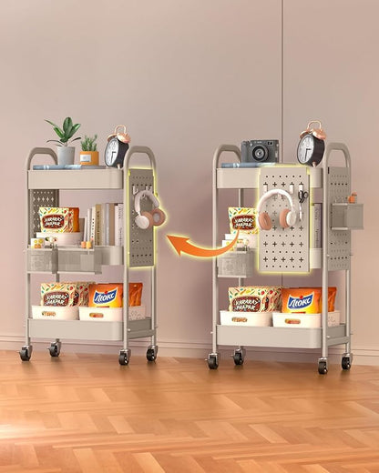 ALVOROG 3 Tier Rolling Cart - Image 4