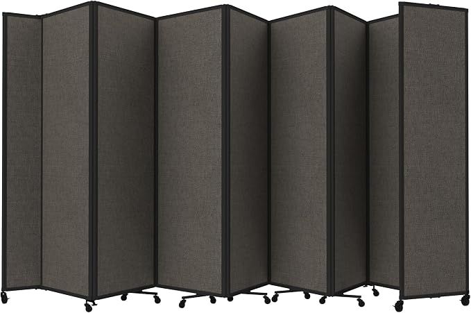 Versare Room Divider 360 Portable Wall Partition | Folding Panels | Large by VERSARE